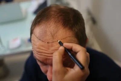 unshaven hair transplant